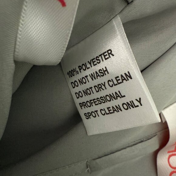 Strapless Embellished Silver Cocktail Dress By JJs House - Picture 6 of 12